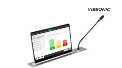 Chức năng chính màn hình nâng hạ siêu mỏng kèm micro Vissonic Vis-scm