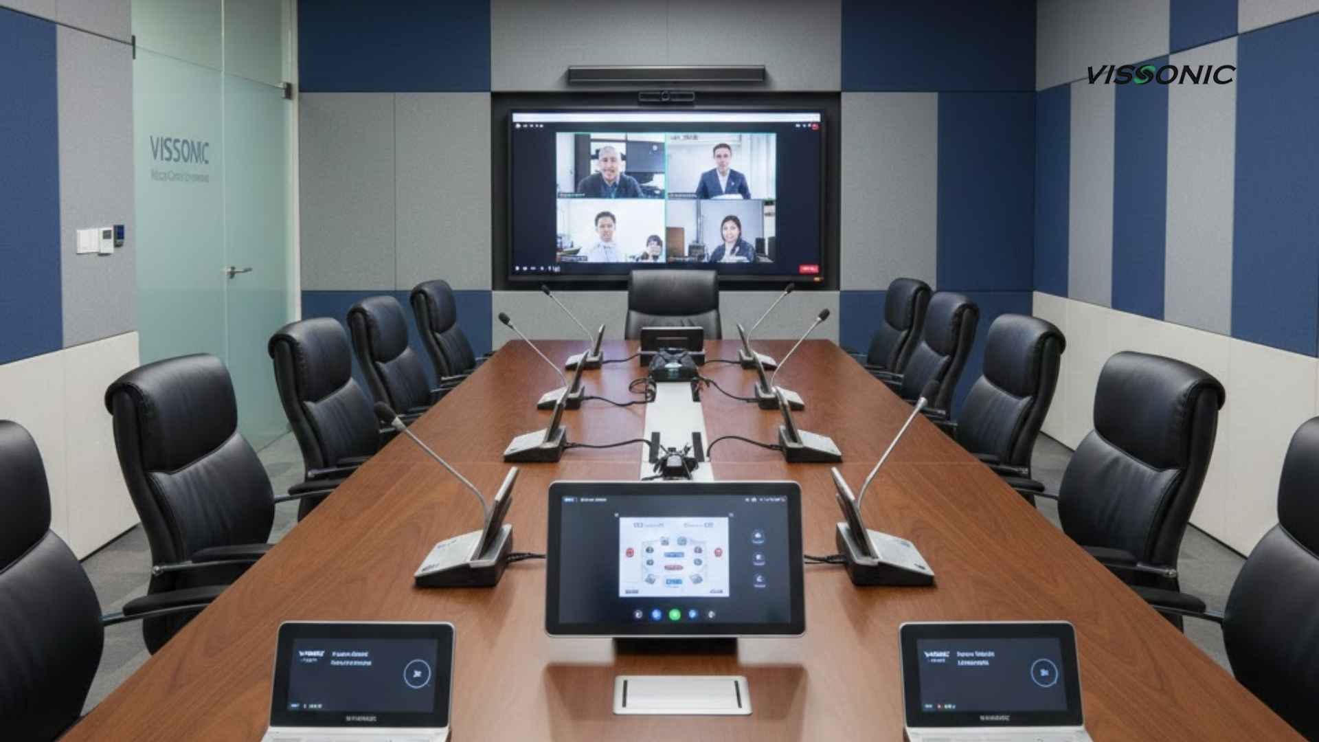 Âm thanh chuẩn phòng họp – Hội nghị Micro VISSONIC