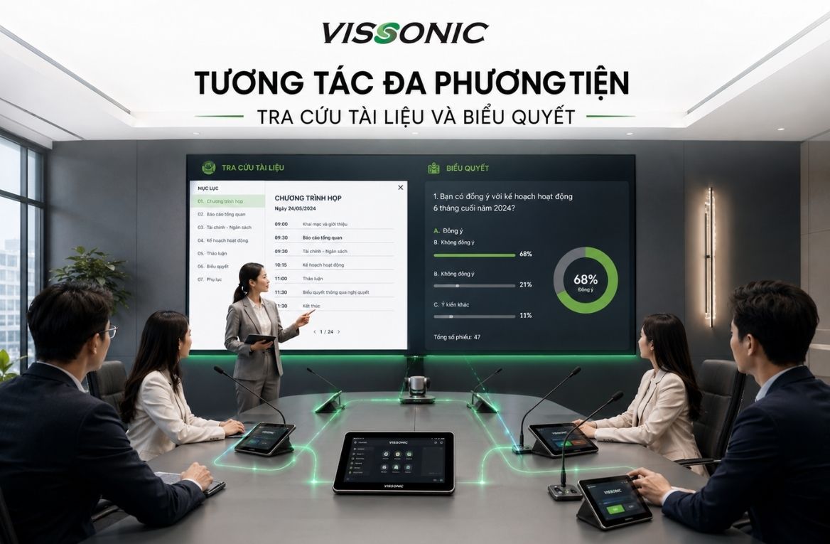Tương Tác Đa Phương Tiện: Tra Cứu Tài Liệu Và Biểu Quyết Trực Tiếp