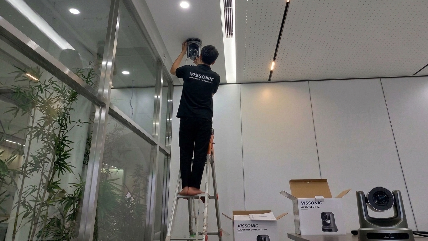 Hỗ Trợ Kỹ Thuật & Bảo Hành Camera Họp Trực Tuyến Vissonic